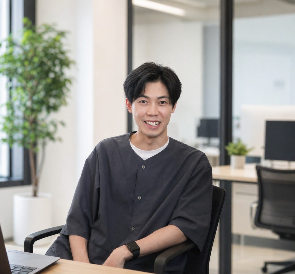 代表取締役 市岡 歩夢のポートレート